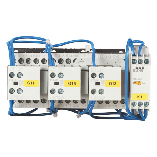 Ensemble démarreur étoile-triangle, 7.5kw/400v/ac3 (SDAINLM12(24VDC)) - Eaton - 100416