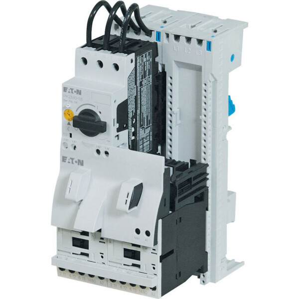Démarreur-inverseur, 3p, 0.18kw/400v/ac3, 100ka, +adaptateur pour jeux de barres (MSC-R-1,6-M7(24VDC)/BBA) - Eaton - 103001