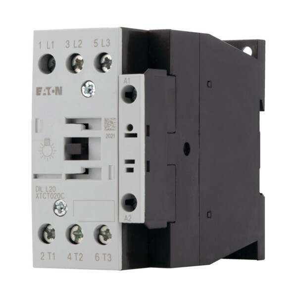 Contacteur, 3p, 20a, pour charge lampes (hql) (DILL20(230V50HZ,240V60HZ)) - Eaton - 104408