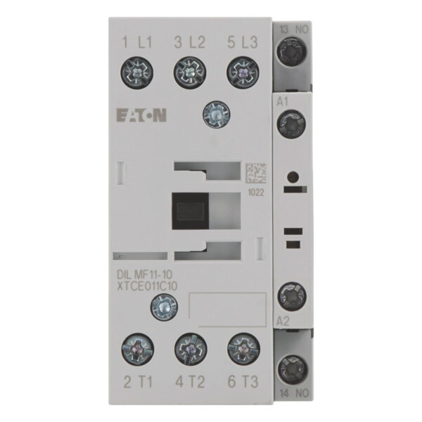 Contacteur de puissance, 3p+1f, 10hp/600vac, semi f47 (DILMF11-10(RAC120)) - Eaton - 104420