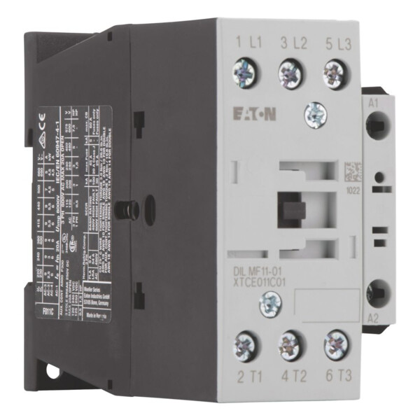 Contacteur de puissance, 3p+1o, 10hp/600vac, semi f47 (DILMF11-01(RAC240)) - Eaton - 104425