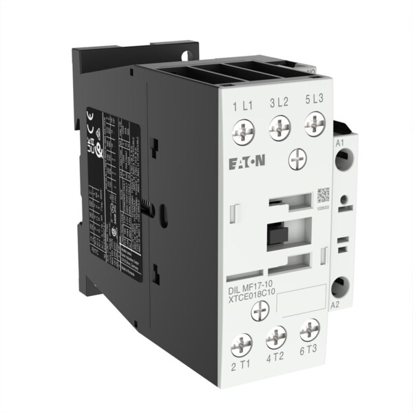 Contacteur de puissance, 3p+1f, 15hp/600vac, semi f47 (DILMF17-10(RAC120)) - Eaton - 104436