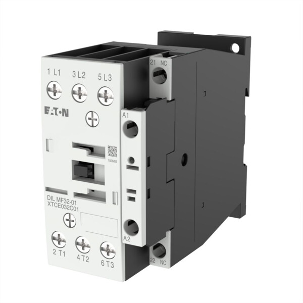 Contacteur de puissance, 3p+1o, 25hp/600vac, semi f47 (DILMF32-01(RAC48)) - Eaton - 104455