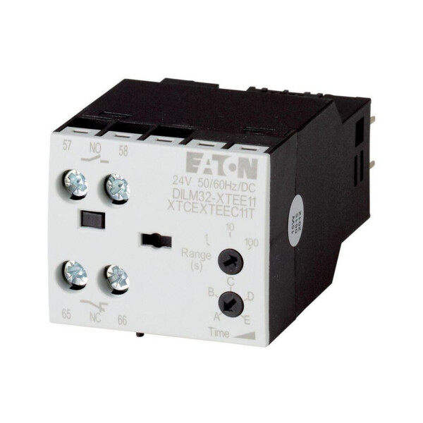 Module de tempor.,0.5-10s,retard chute (DILM32-XTED11-10(RA24)) - Eaton - 104943