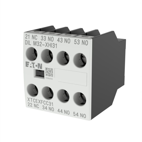 Contacts auxiliaires, 3f+1o (DILM32-XHI31) - Eaton - 106112