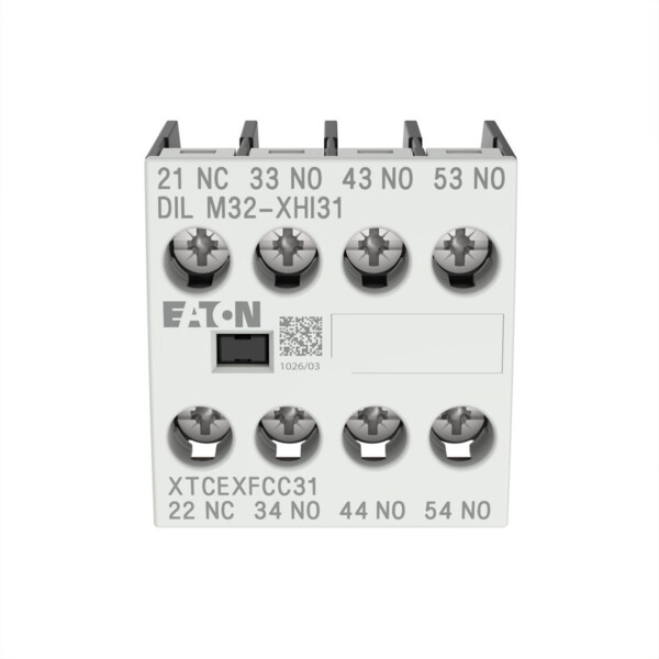 Contacts auxiliaires, 3f+1o (DILM32-XHI31) - Eaton - 106112