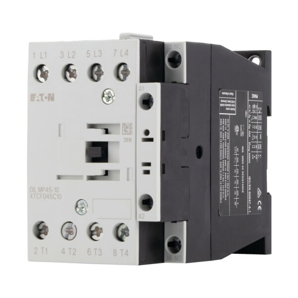 Contacteur de puissance, 4p+1f, 45a/ac1 (DILMP45-10(230V50HZ,240V60HZ)) - Eaton - 109826