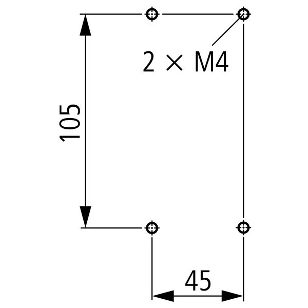 Contacteur de puissance, tétrapolaire, 80a/ac-1, avec bobine dc (DILMP80(RDC60)) - Eaton - 109900