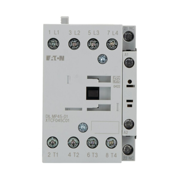Contacteur de puissance, 4p+1o, 45a/ac1 (DILMP45-01(110V50HZ,120V60HZ)) - Eaton - 118915