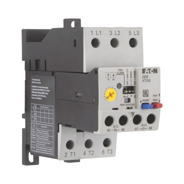 Relais de surcharge, électronique, 4-20a, +protection défauts à la terre (ZEB32-20-GF/KK) - Eaton - 136500