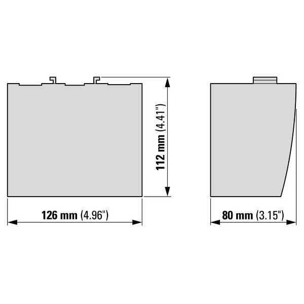 Capot pour bornes, pour m185a-225a (DILM225A-XHB) - Eaton - 139560
