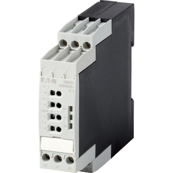 Relais de contrôle d'ab de phases, multifonctions, 300 - 500 v ac, 50/60/400 hz (EMR6-AWN500-D-1) - Eaton - 184771