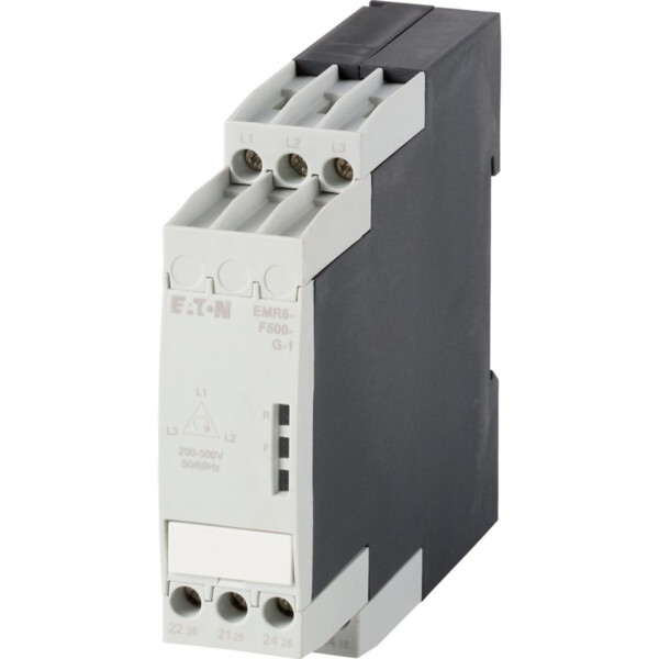 Relais de contrôle d'ordre de phases, 200 - 500 v ac, 50/60 hz (EMR6-F500-G-1) - Eaton - 184789