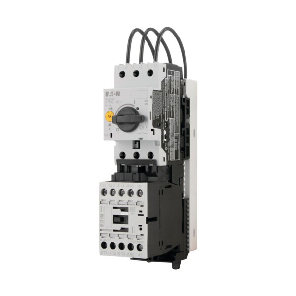 Démarreur-moteur direct + adaptateur pour msfs,3pole,4.0 kw/400 v/ac-3,100 ka,dc (MSC-DM-10-M9(24VDC)/MSFA) - Eaton - 191111