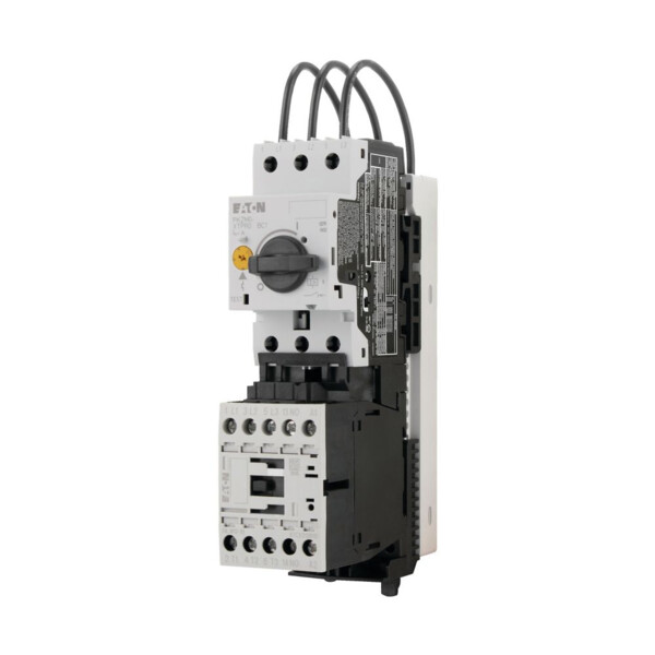 Démarreur-moteur direct + adaptateur pour msfs,3pole,5.5 kw/400 v/ac-3,100 ka,dc (MSC-DM-12-M12(24VDC)/MSFA) - Eaton - 191112