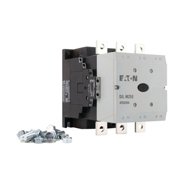 Contacteur de puissance, 3p+2f+2o, 132kw/400v/ac3 (DILM250/22(RDC48)) - Eaton - 208199