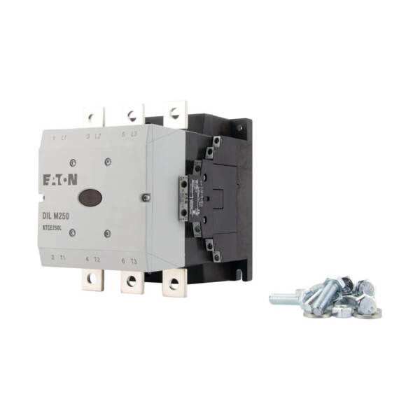 Contacteur de puissance, 3p+2f+2o, 132kw/400v/ac3 (DILM250/22(RA110)) - Eaton - 208200