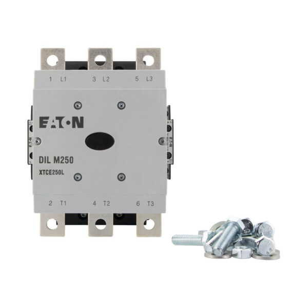 Contacteur de puissance, 3p+2f+2o, 132kw/400v/ac3 (DILM250/22(RAC500)) - Eaton - 208202