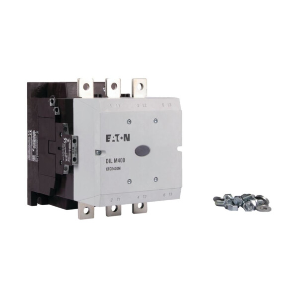 Contacteur de puissance, 3p+2f+2o, 200kw/400v/ac3 (DILM400/22(RDC48)) - Eaton - 208207