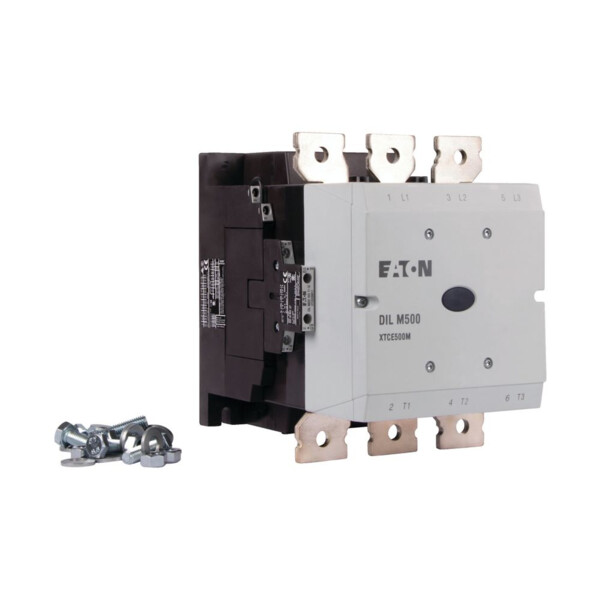 Contacteur de puissance, 3p+2f+2o, 250kw/400v/ac3 (DILM500/22(RDC48)) - Eaton - 208211