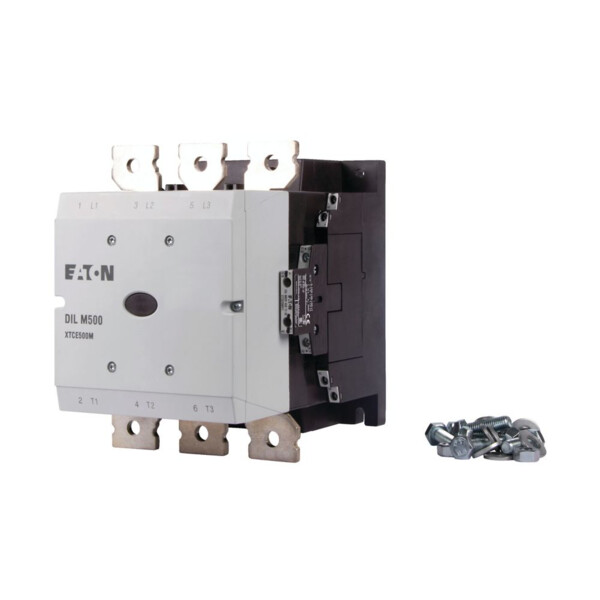 Contacteur de puissance, 3p+2f+2o, 250kw/400v/ac3 (DILM500/22(RA250)) - Eaton - 208213