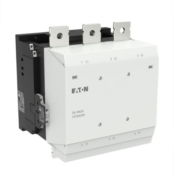 Contacteur de puissance, 3p+2f+2o, 450kw/400v/ac3 (DILM820/22(RA110)) - Eaton - 208224