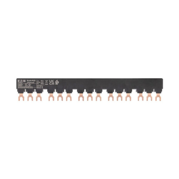Jeu de barres triphasé, pour 5 pkz0 (B3.0/5-PKZ0) - Eaton - 232290