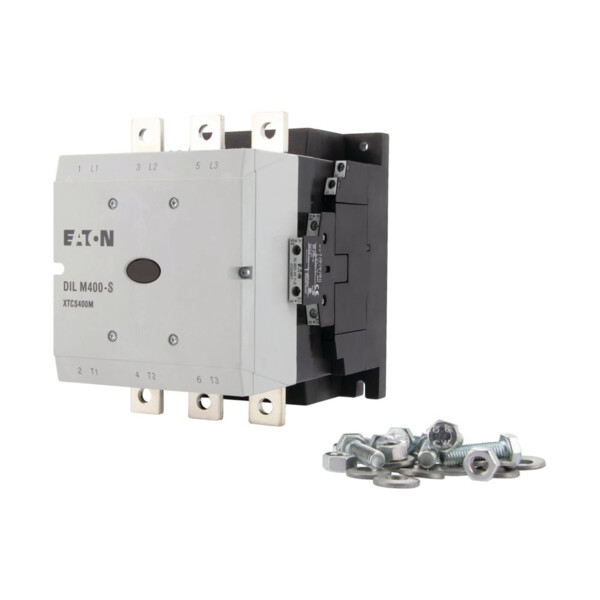 Contacteur de puissance, 3p+2f+2o, 200kw/400v/ac3 (DILM400-S/22(220-240V50/60HZ)) - Eaton - 274196
