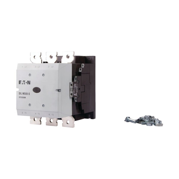 Contacteur de puissance, 3p+2f+2o, 250kw/400v/ac3 (DILM500-S/22(110-120V50/60HZ)) - Eaton - 274198