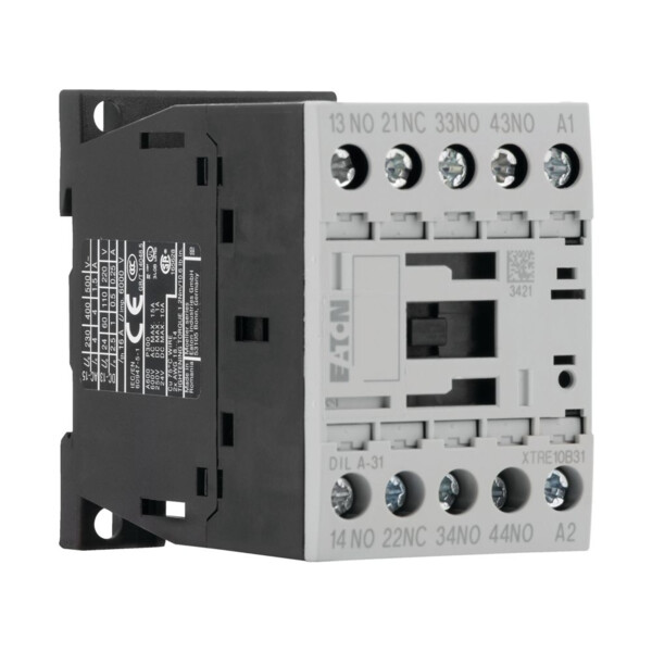 Contacteur auxiliaire, 3f+1o, ac (DILA-31(220V50/60HZ)) - Eaton - 276371