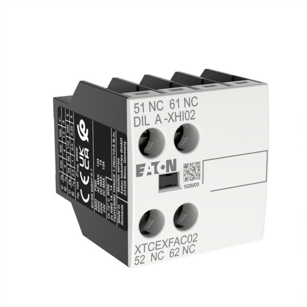 Contacts auxiliaires, 2o (DILA-XHI02) - Eaton - 276420