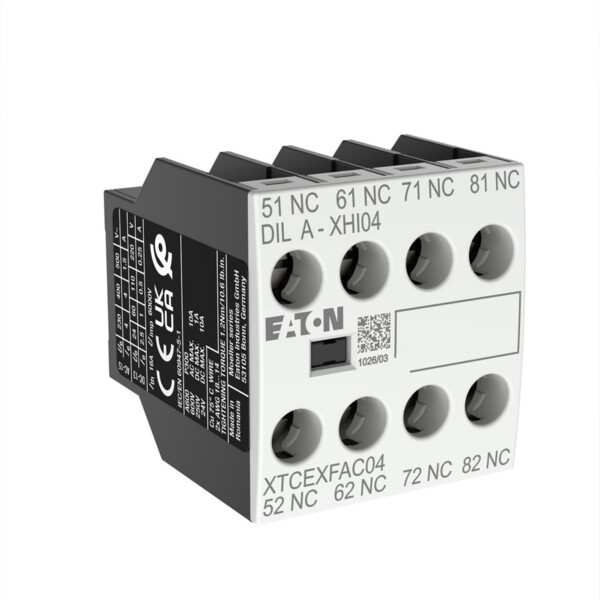 Contacts auxiliaires, 4o (DILA-XHI04) - Eaton - 276424