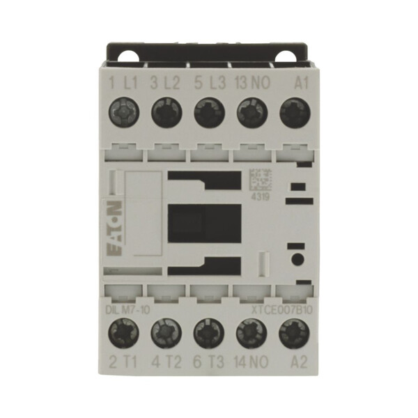 Contacteur de puissance, 3p+1f, 3kw/400v/ac3 (DILM7-10(110V50HZ,120V60HZ)) - Eaton - 276547