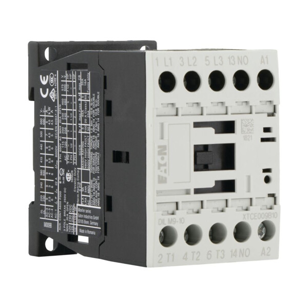 Contacteur de puissance, 3p+1f, 4kw/400v/ac3 (DILM9-10(240V50HZ)) - Eaton - 276679