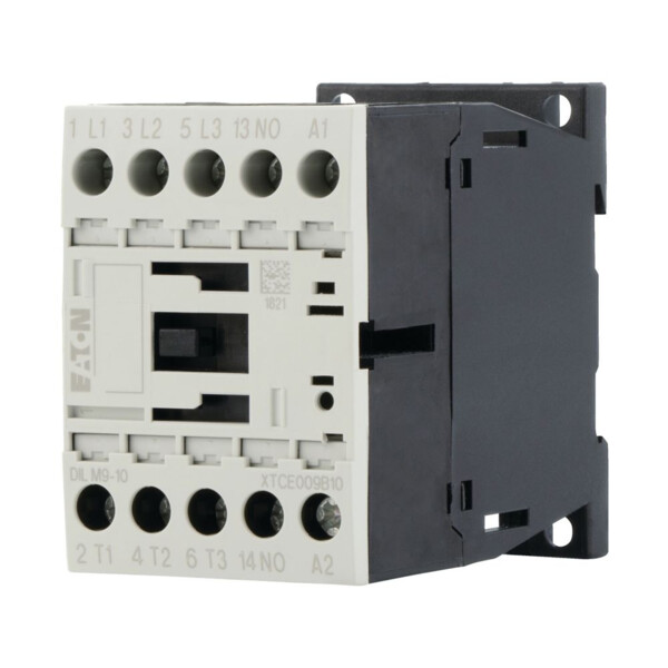 Contacteur de puissance, 3p+1f, 4kw/400v/ac3 (DILM9-10(400V50HZ,440V60HZ)) - Eaton - 276692