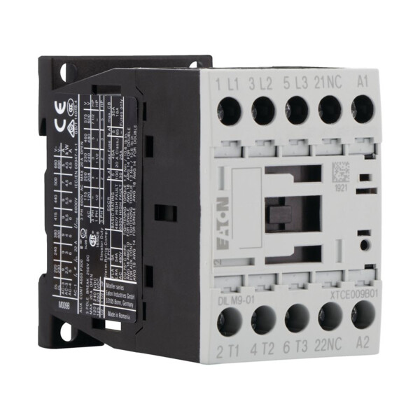 Contacteur de puissance, 3p+1o, 4kw/400v/ac3 (DILM9-01(400V50HZ,440V60HZ)) - Eaton - 276727
