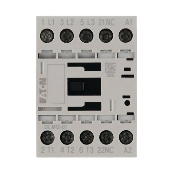 Contacteur de puissance, 3p+1o, 5.5kw/400v/ac3 (DILM12-01(42V50/60HZ)) - Eaton - 276870