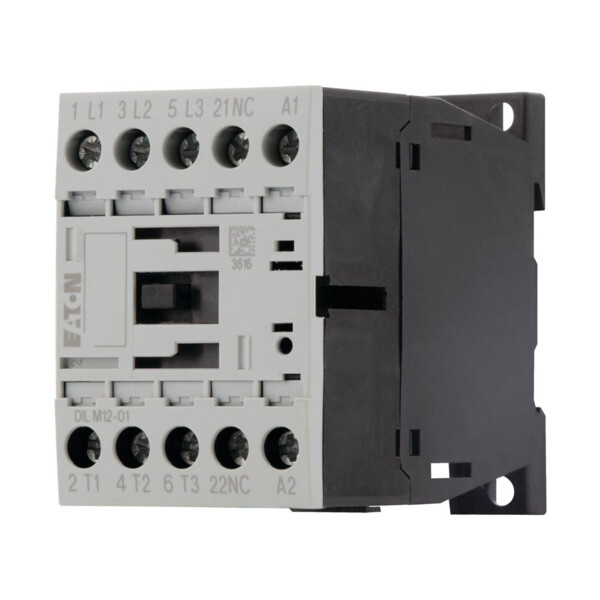 Contacteur de puissance, 3p+1o, 5.5kw/400v/ac3 (DILM12-01(220VDC)) - Eaton - 276884