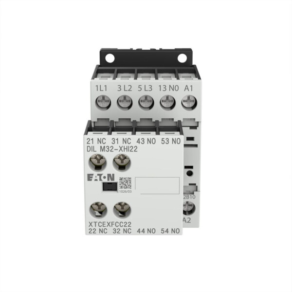 Contacteur de puissance, 3p+3f+2o, 5.5kw/400v/ac3 (DILM12-32(24VDC)) - Eaton - 276950