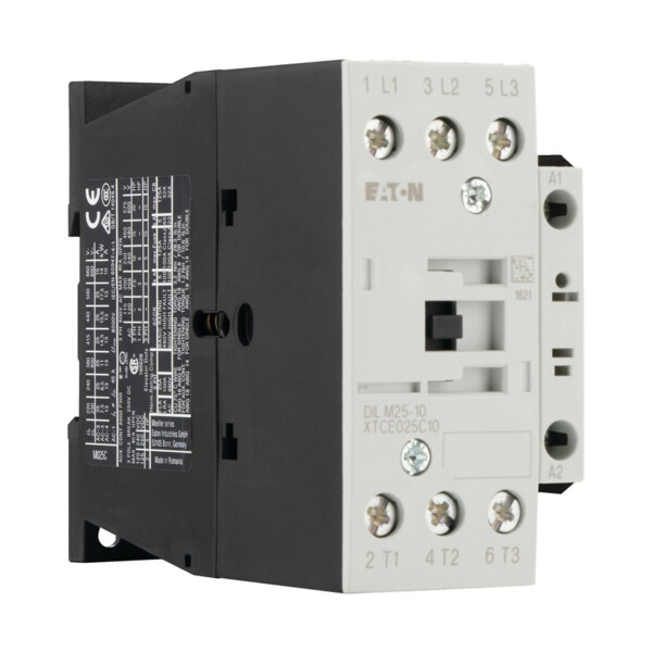 Contacteur de puissance, 3p+1f, 11kw/400v/ac3 (DILM25-10(230V50HZ,240V60HZ)) - Eaton - 277132