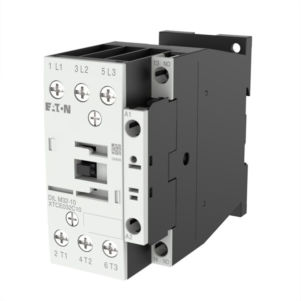 Contacteur de puissance, 3p+1f, 15kw/400v/ac3 (DILM32-10(240V50HZ)) - Eaton - 277249