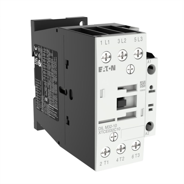 Contacteur de puissance, 3p+1f, 15kw/400v/ac3 (DILM32-10(RDC130)) - Eaton - 277276