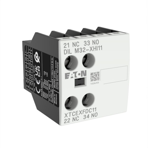 Contacts auxiliaires, 1f+1o (DILM32-XHI11) - Eaton - 277376