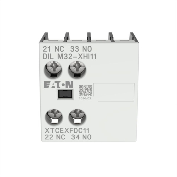 Contacts auxiliaires, 1f+1o (DILM32-XHI11) - Eaton - 277376