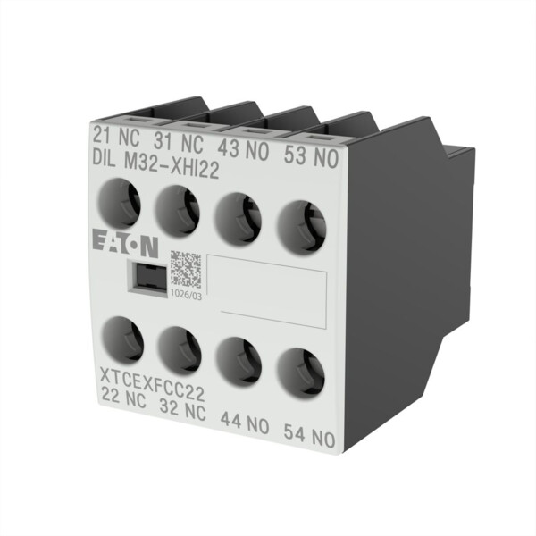 Contacts auxiliaires, 2f+2o (DILM32-XHI22) - Eaton - 277377