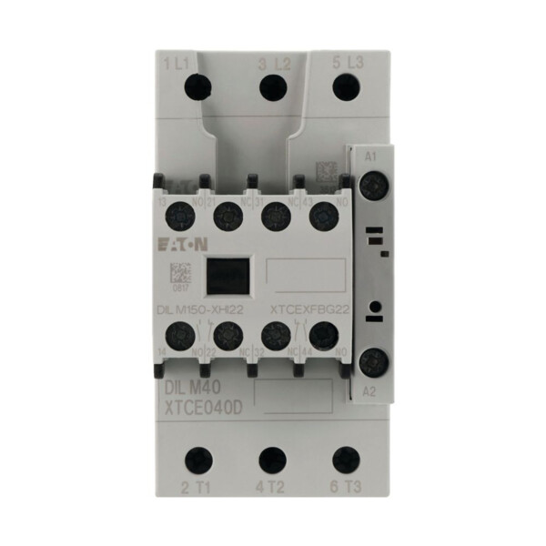 Contacteur de puissance, 3p+2f+2o, 18.5kw/400v/ac3 (DILM40-22(RDC24)) - Eaton - 277812