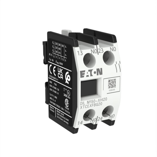 Module de contacts auxiliaires, 2 s (DILM150-XHI20) - Eaton - 277945