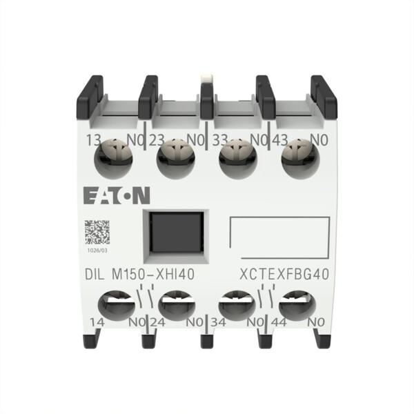 Module de contacts auxiliaires, 4 s (DILM150-XHI40) - Eaton - 277948