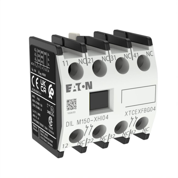 Module de contacts auxiliaires, 4 o (DILM150-XHI04) - Eaton - 277952