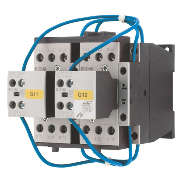 Démarreur-inverseur, 3p, +2f libre, 11kw/400v/ac3 (DIULM25/21(230V50HZ,240V60HZ)) - Eaton - 278161